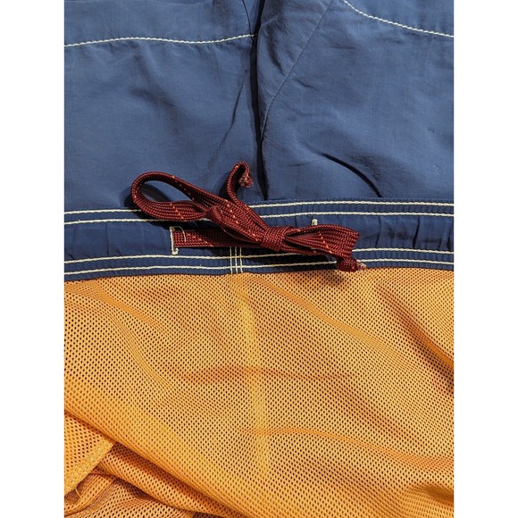 Tommy Bahama Bathing Suit Mens Size Large Swim Trunks Blue Lined Swimsuit Pocket - Picture 11 of 13